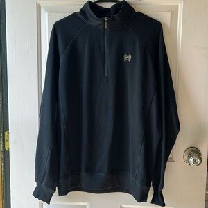 Men’s Cinch 1/4 zip pullover - medium